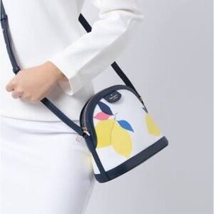 NWOT Kate Spade Vibrant White and Yellow Crossbody Bag